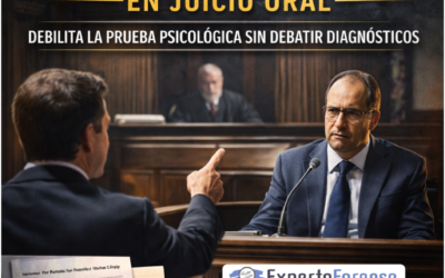 Contrainterrogatorio al Perito Psicólogo en Juicio Oral